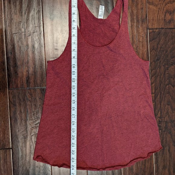 Red American Apparel Racerback tank top - Picture 4 of 5